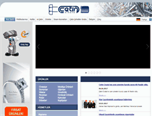 Tablet Screenshot of cetin.com.tr